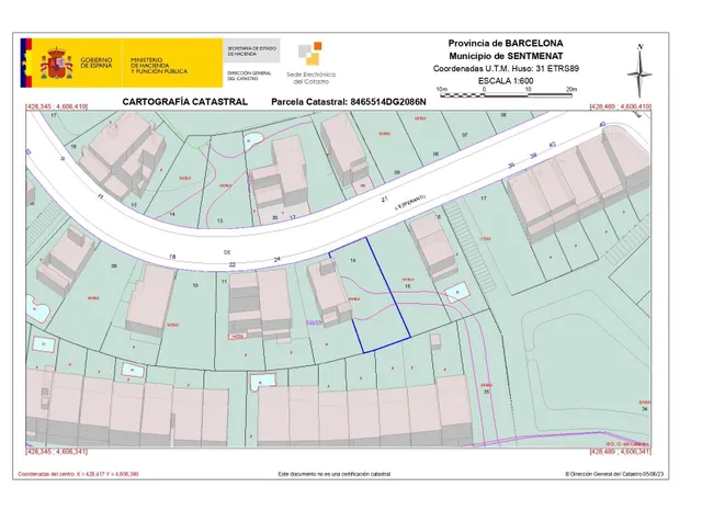 EL PADRO - SENTMENAT - PARCELA URBANIZABLE — 2