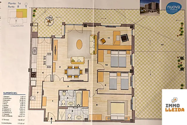 EXCLUSIVO Piso Parc de lAigua con gran terraza, parking y trastero — 44