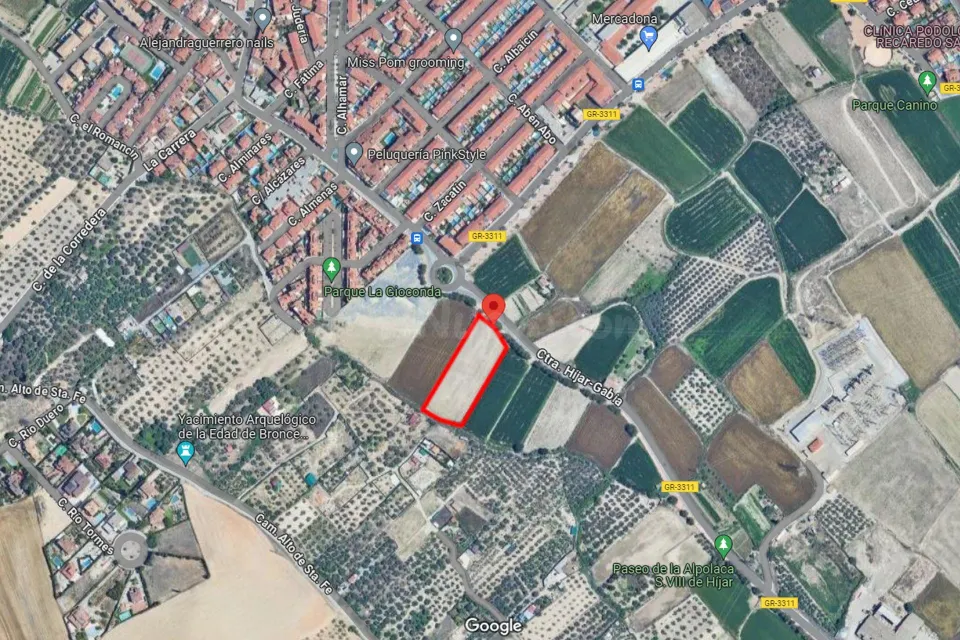 Parcela de 5000 metros junto al mercadona de Hijar