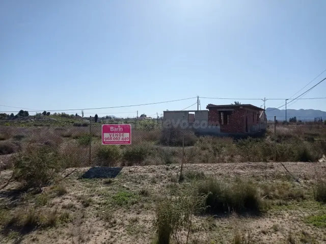 Terreno rústico en La Matanza de Fortuna. Murcia