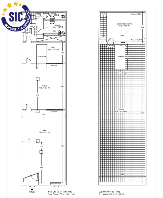 Local comercial o terreno de edificación para promover 5 viviendas y trasteros junto en la Avda. Lidon de Castellón — 38