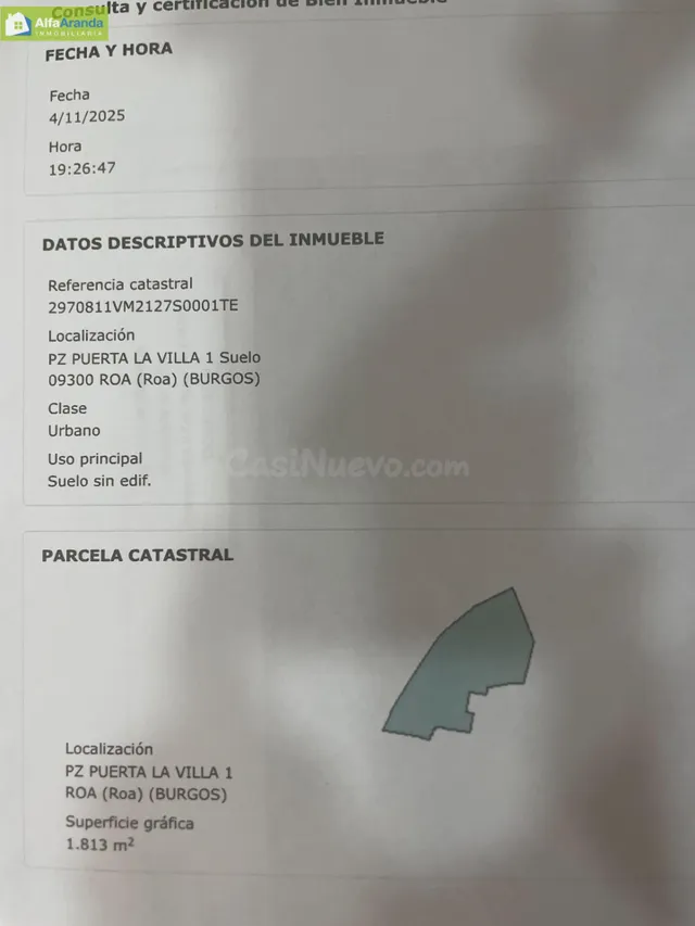 SOLAR EN VENTA EN ROA DE DUERO JUNTO AL CONSEJO REGULADOR - foto 2