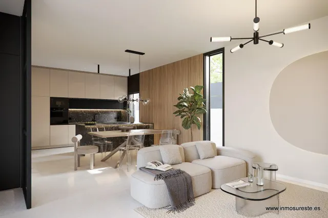 Residencial de 48 viviendas unifamiliares de lujo, de 3 dormitorios y 2 baños con solárium. — 4
