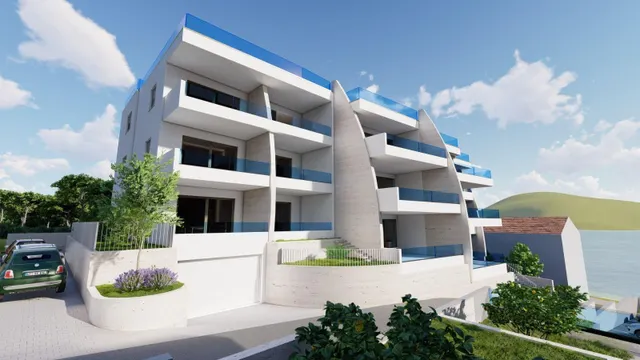 Vivienda de obra nueva con amplias terrazas y vistas al mar en Grebaštica — 15