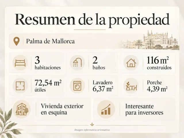Oportunidad para inversores: piso exterior de 3 habitaciones - foto 5