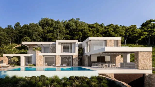 Villa Aureal. Impresionante proyecto de obra nueva en Jávea, - foto 2