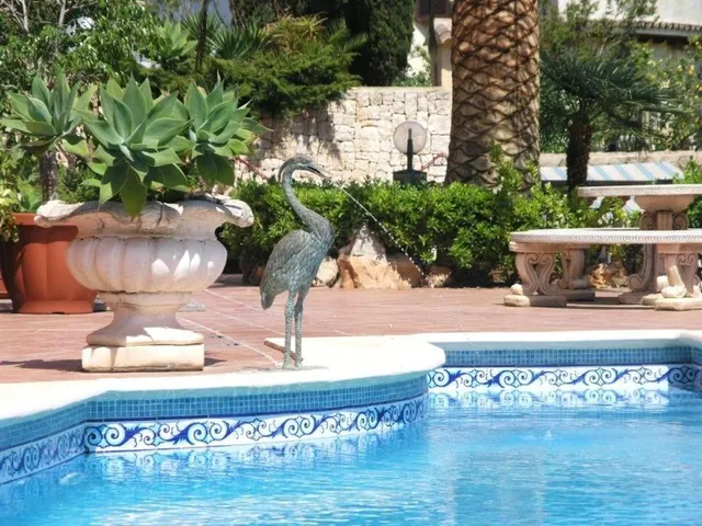 ✓Amplia Villa con Vistas al Mar, Piscina y apartamentos en Benissa, Costa Blanca. — 18
