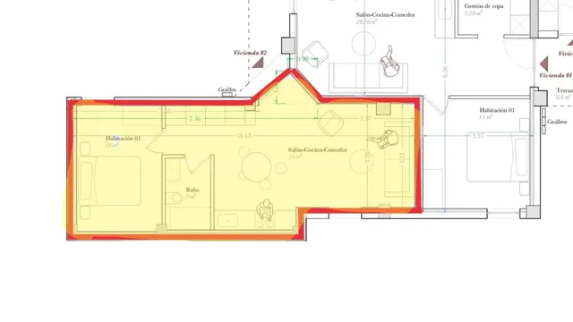 PROYECTO DE VIVIENDA NUEVA POR CAMBIO DE USO - ONTINYENT - foto 2