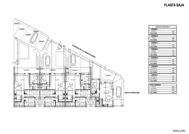 Bungalow 3 habitaciones 91m² en venta - Zona Pueblo — 13
