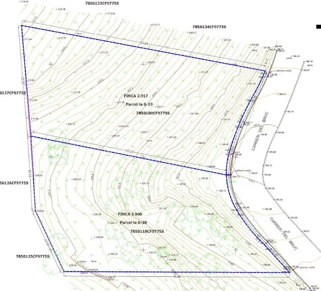 FANTÑSTICA PARCELA DE 1.105 M2 CAN SURIA OLIVELLA - foto 2