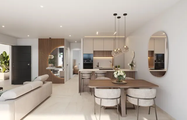 Modernas villas de nueva construcción con piscina privada en San Pedro del Pinatar — 7