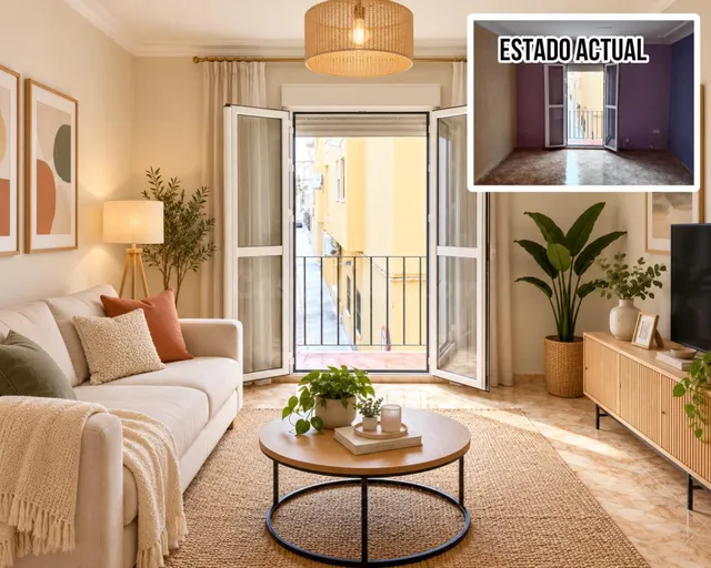 Piso de 110 m2 con 5 dormitorios y terraza en San Fernando