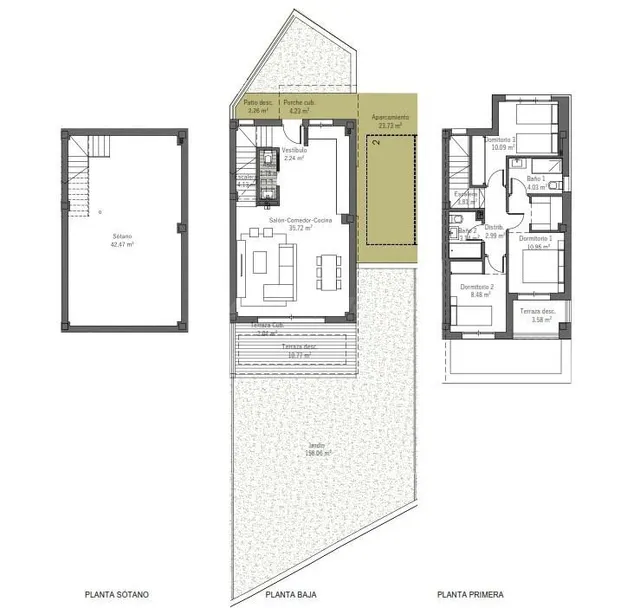 Pareado 3 habitaciones 179m² en venta - Limonar - foto 5