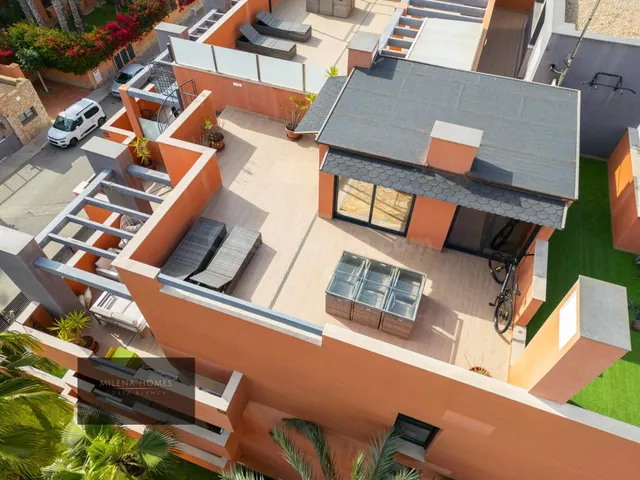 Ático moderno con terraza, piscina y plaza de parking en Ori - foto 5