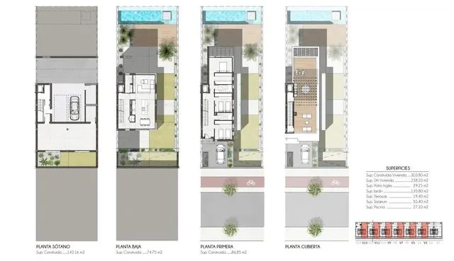 Adosado 3 habitaciones 334m² en venta - Comunidad valenciana — 14