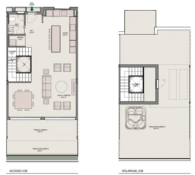 Nuevo adosado con jardín privado y solarium — 42