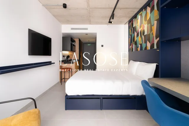 Precioso studio en un lujoso coliving a pocos metros de la playa de Bogatell — 7