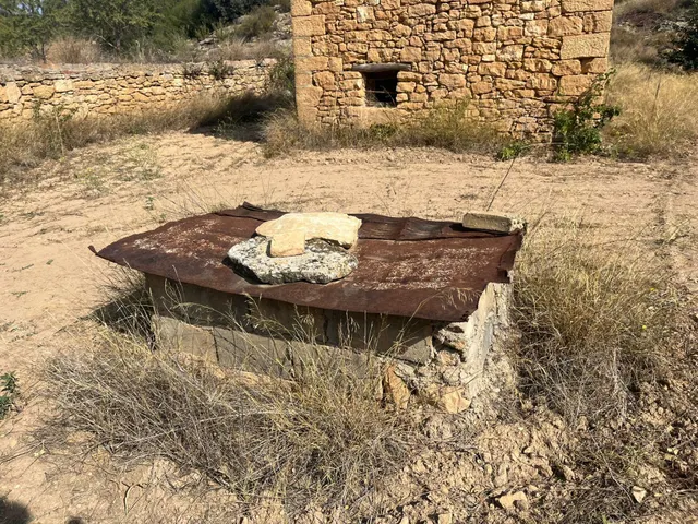 Finca con pozo productivo y maset en Valjunquera — 6