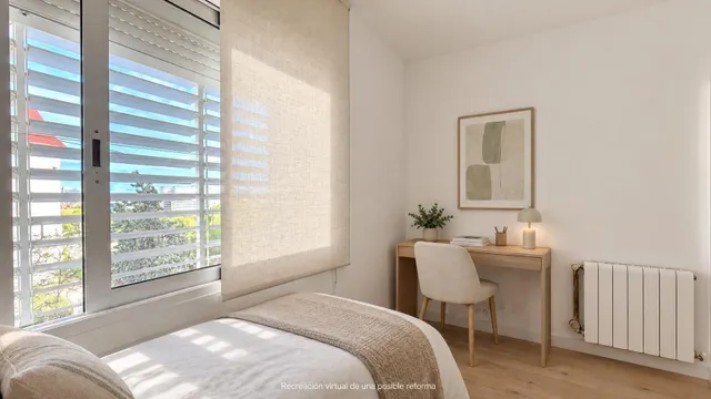 Amplia vivienda de 4 habitaciones con terraza acristalada, chimenea y aparcamiento — 42
