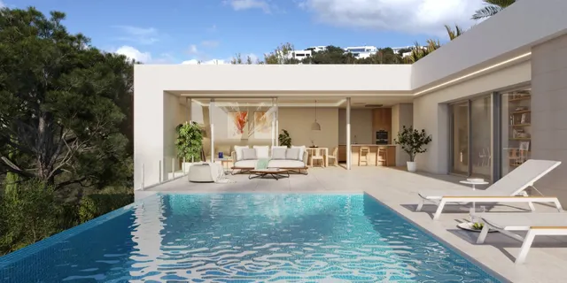Impresionante villa de estilo moderno con vista al mar a la venta en Benitachell, Costa Blanca. — 6