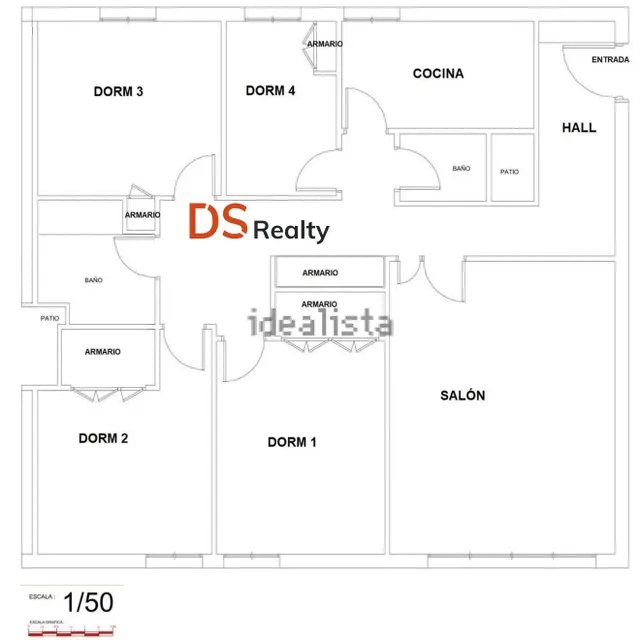 PISO DE 4 DORMITORIOS JUNTO A TRIBUNAL Y BILBAO | 107 m2 — 30
