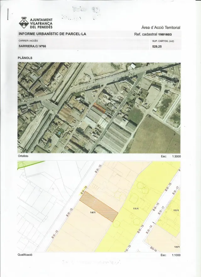 TERRENO EN VENTA EN VILAFRANCA DEL PENEDÉS. - foto 2