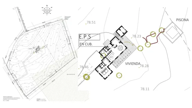 Enorme terreno boscoso con proyecto de un chalet y piscina en Felanitx, Mallorca — 25