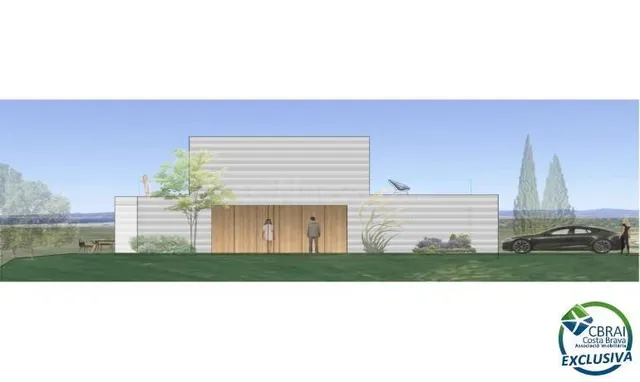 Proyecto : Parcela con casa moderna de 3 habitaciones - foto 2