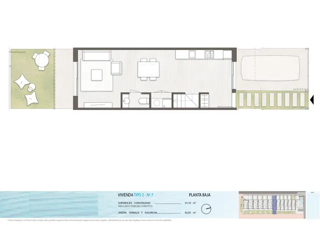 Casas adosadas y casas adosadas en esquina de nueva construcción en Pilar de la Horadada — 9