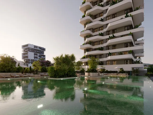 Fabuloso apartamento con 2 dormitorios a la venta a solo 450 m de la playa en Calpe — 26