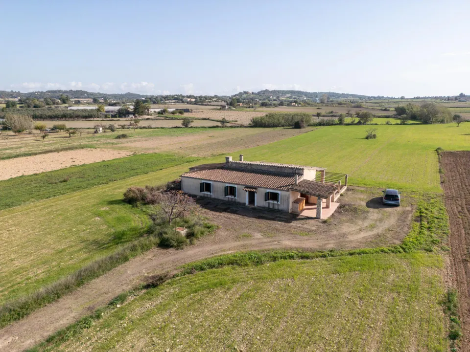 FINCA EN MONTUIRI CON VISTAS DESPEJADAS Y TERRENO LLANO CERCA DE LA CARRETERA PRINCIPAL