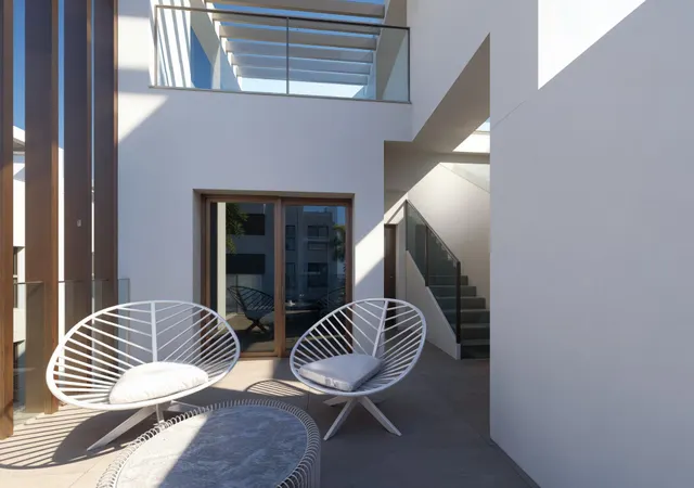 Villas de nueva construcción con piscina privada en Serena Golf-Los Alcázares — 11
