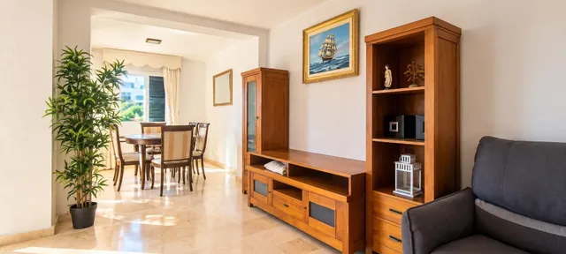 Piso con terraza y piscina en El Terreno, Palma — 8