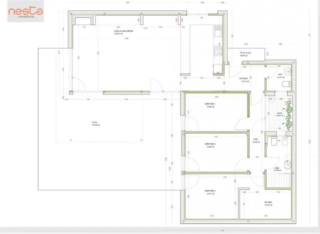 Casa de campo NUEVA en Lorca zona Purias, 132 m2 - foto 5