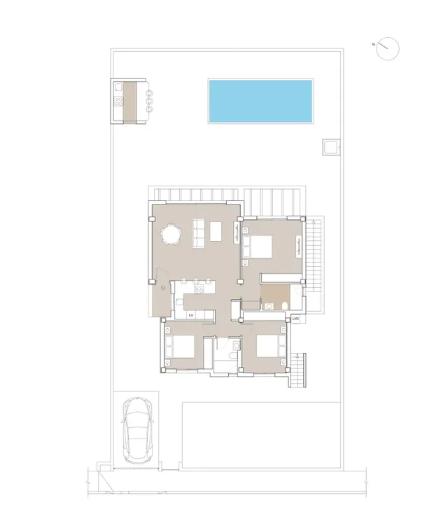 Villa de 5 dormitorios con sótano y solarium en venta en Polop(Alicante) — 9