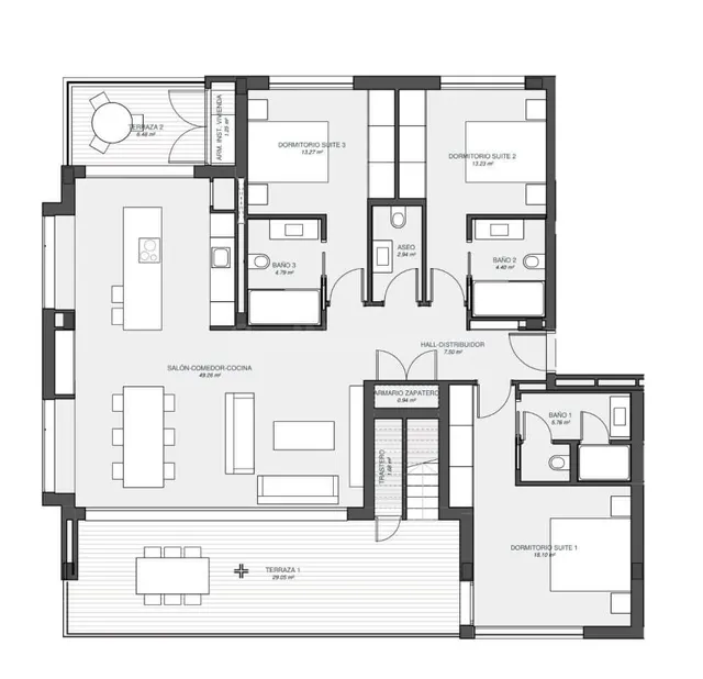 Apartamento 2 habitaciones 141m² en venta - Las Colinas Golf — 19