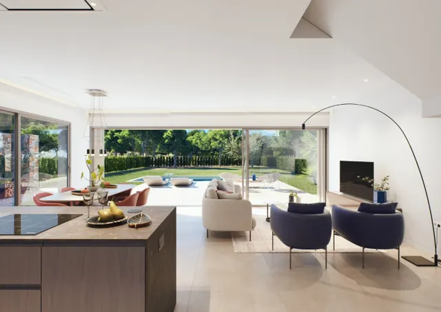 Lujosas villas de diseño exclusivo de 3 dormitorios en un campo de golf — 2
