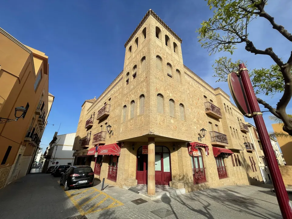 Local hostelero en el centro de Vera, Almería.