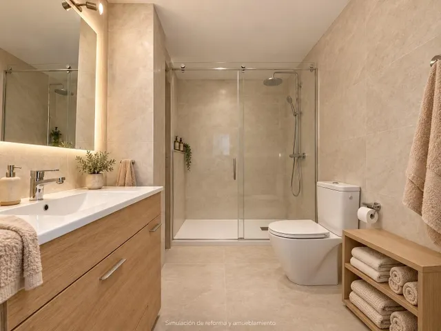 ¡EN EXCLUSIVA! Planta baja de 4 habitaciones con una espectacular terraza de casi 300 m2 en el centro de Montornès del Vallès. — 18