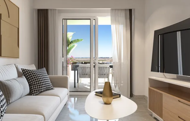 APARTAMENTOS DE CON PISCINA COMUNITARIA Y VISTAS AL MAR EN X - foto 2