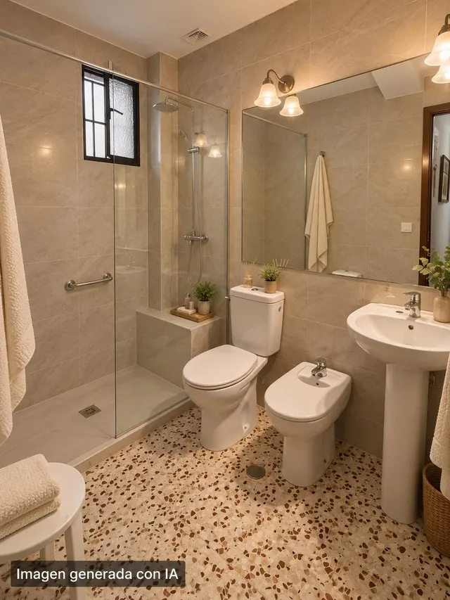 Piso de 3 dormitorios con trastero y patio en santa marina — 21
