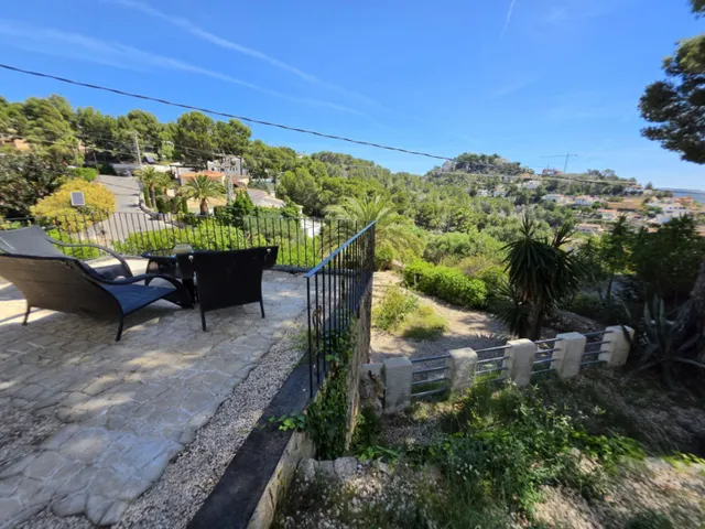 Villa mediterránea con vistas al mar y al valle en Benissa Costa – Montemar — 41