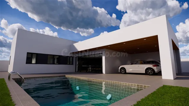 Casa de diseño en parcela de 985 m2 en Cúllar Vega (El Vento - foto 2