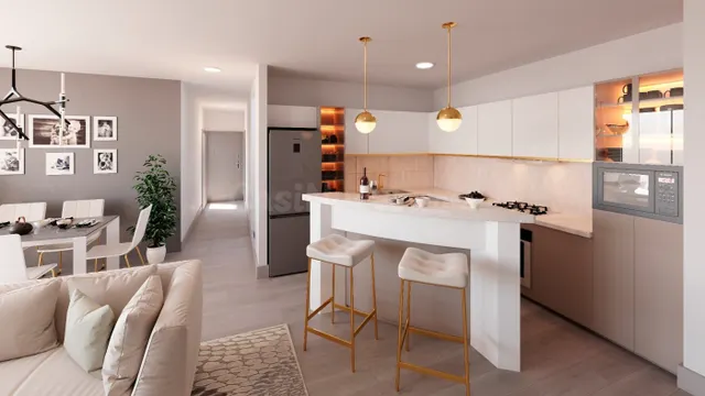 80.850$us Departamento, En PREVENTA próximo Av. Rene Moreno  - foto 3