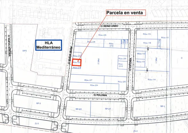 Exclusivo solar en Nueva Almería (Frente a HLA Mediterráneo)