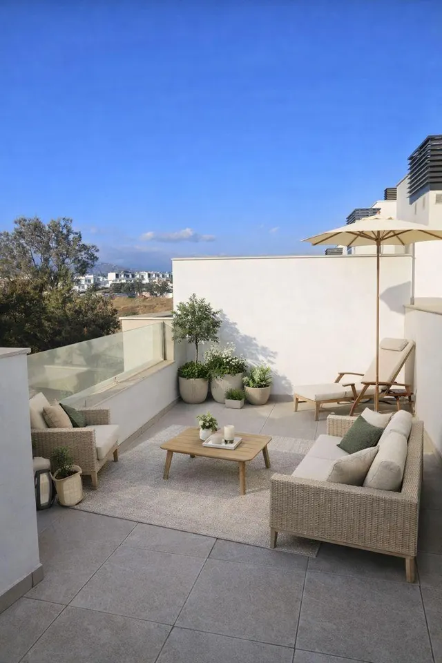 Chalet adosado con vistas al mar en Torre del Mar - Malaga — 10