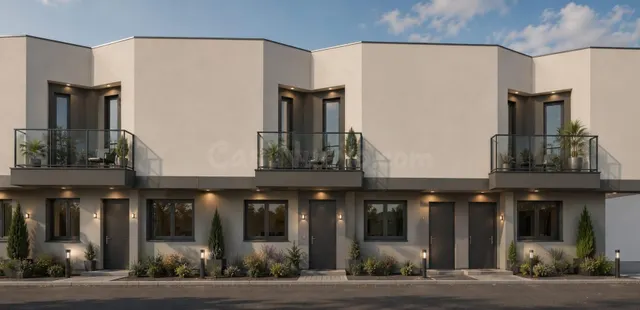 Obra nueva en Almázcara: exclusivos chalets adosados con ter