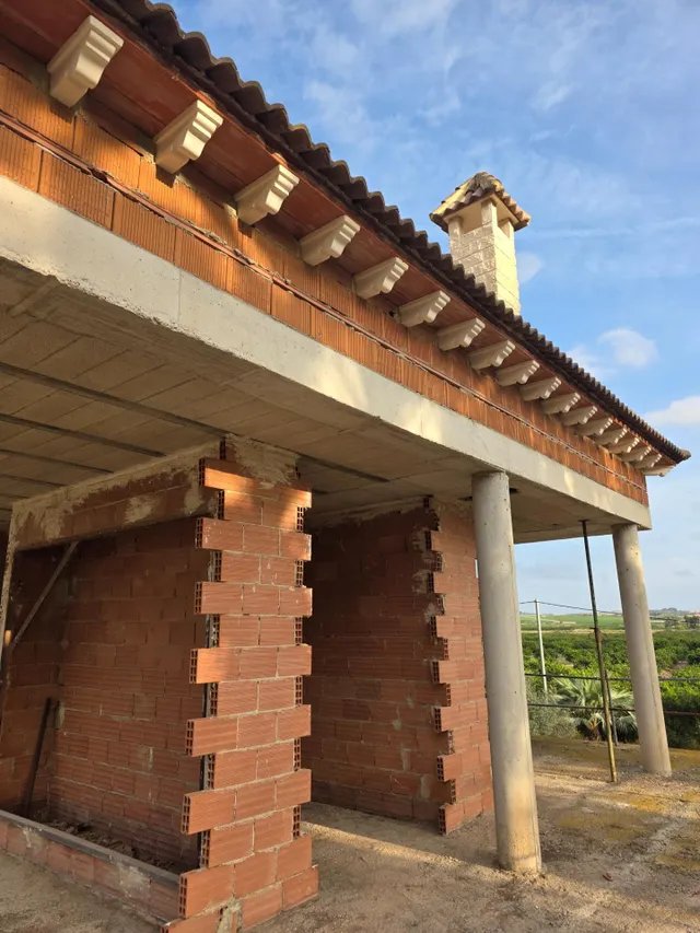Espectacular finca rústica con proyecto de construcción y licencia en Los Montesinos — 16