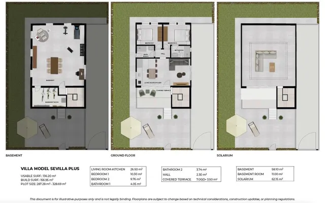 Villas modernas frente al campo de golf camposol — 16