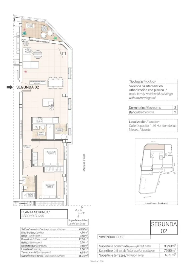 Vivienda con excelentes acabados en Hondón de las Nieves. — 8
